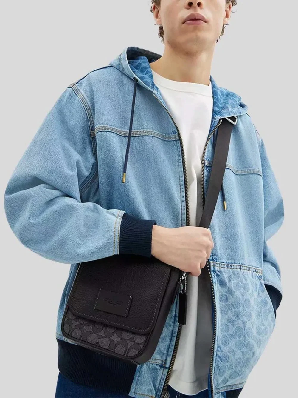 Coach Lucas Crossbody Bag In Signature Jacquard